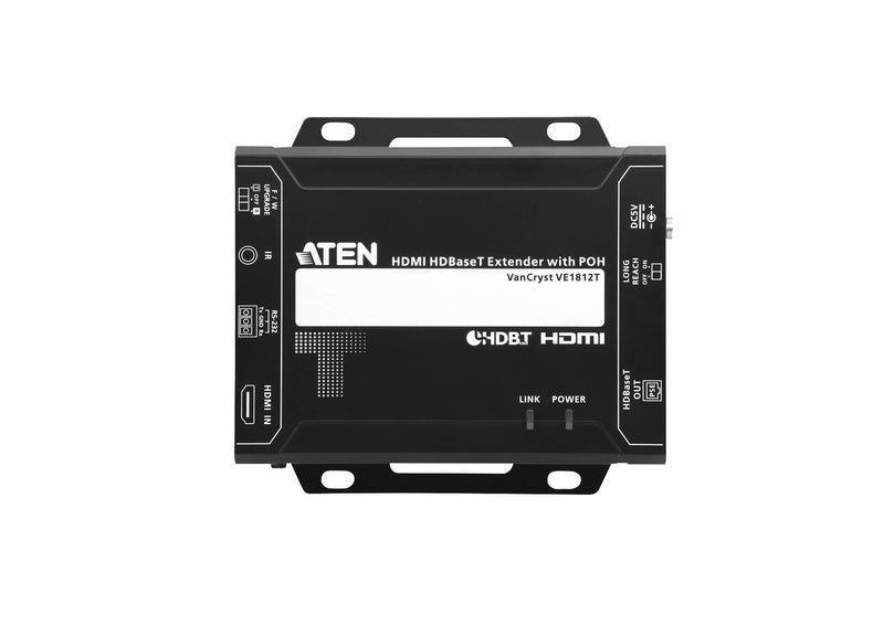 ATEN VE1812-AT-E AV extender AV transmitter & receiver Black