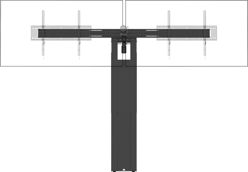 Vision VFM-F50/D TV mount/stand 2.18 m (86") Black