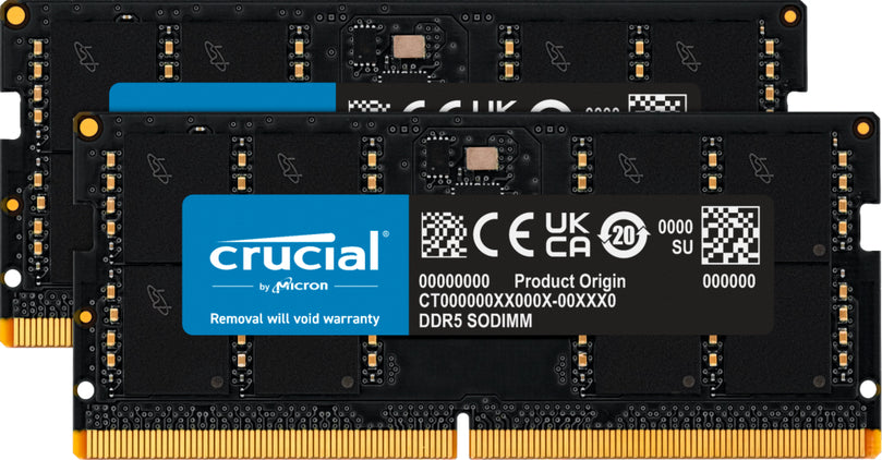 Crucial CT2K64G56C46S5 memory module 128 GB 2 x 64 GB DDR5