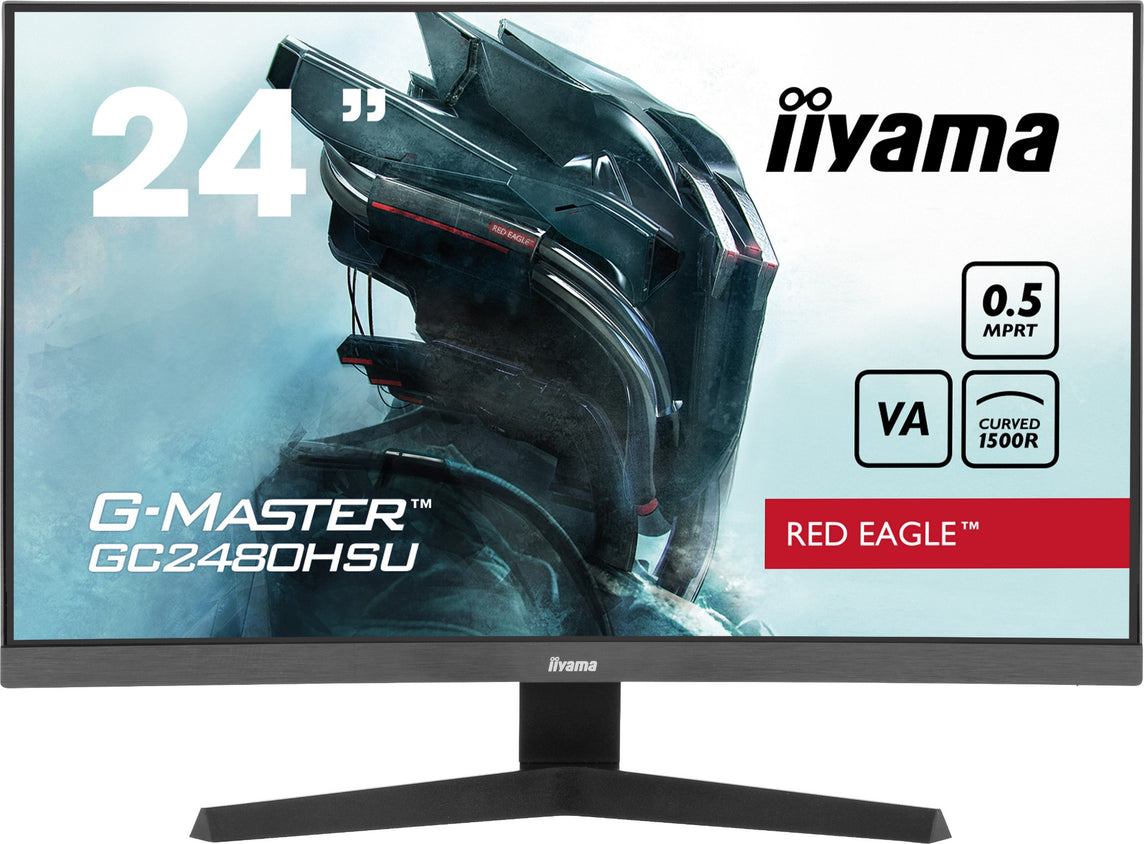 iiyama G-MASTER GC2480HSU-B1 computer monitor 61 cm (24") 1920 x 1080 pixels Full HD LED Black