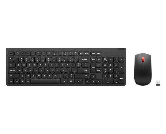 Lenovo 4X31N50745 keyboard Mouse included Home/Office RF Wireless QWERTY UK English Black