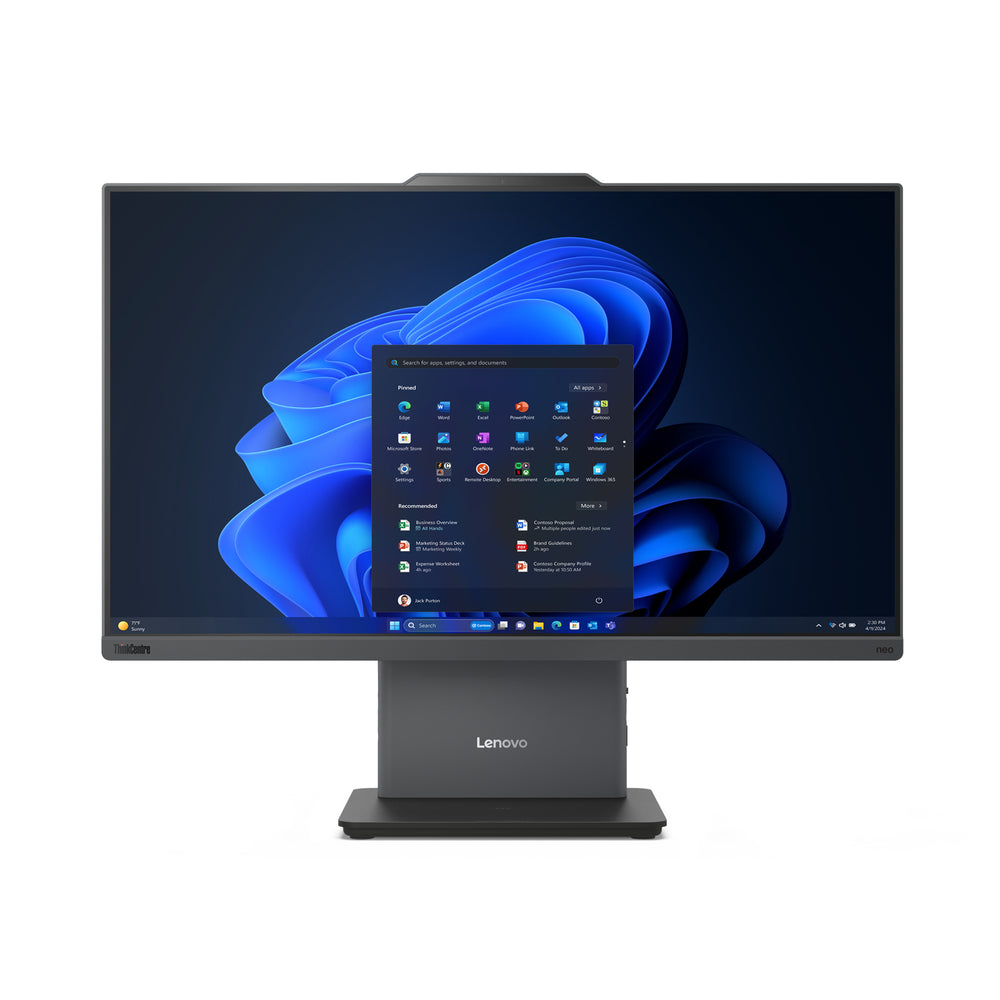 Lenovo ThinkCentre neo 50a 24 Gen 5 Intel® Core™ i5 i5-13420H 60.5 cm (23.8") 1920 x 1080 pixels All-in-One PC 8 GB DDR5-SDRAM 256 GB SSD Windows 11 Pro Wi-Fi 6 (802.11ax) Grey