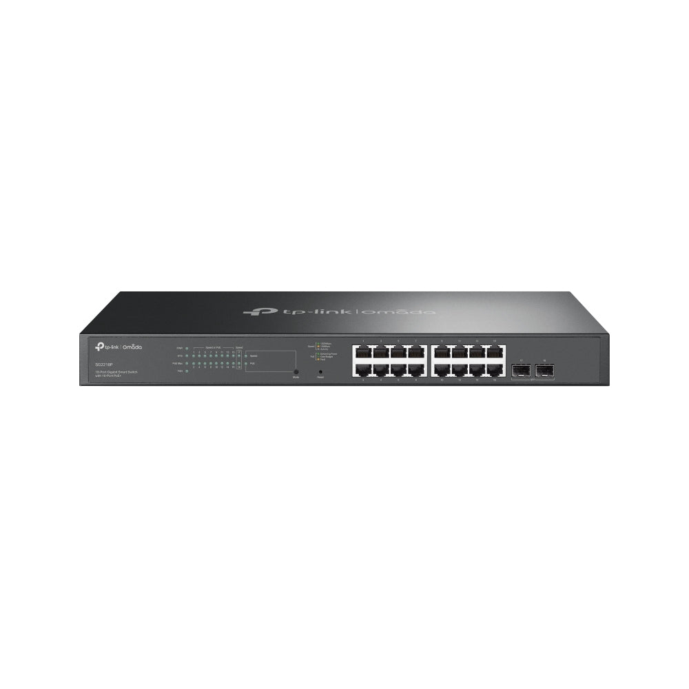 Omada 18-Port Gigabit Smart Switch with 16-Port PoE+