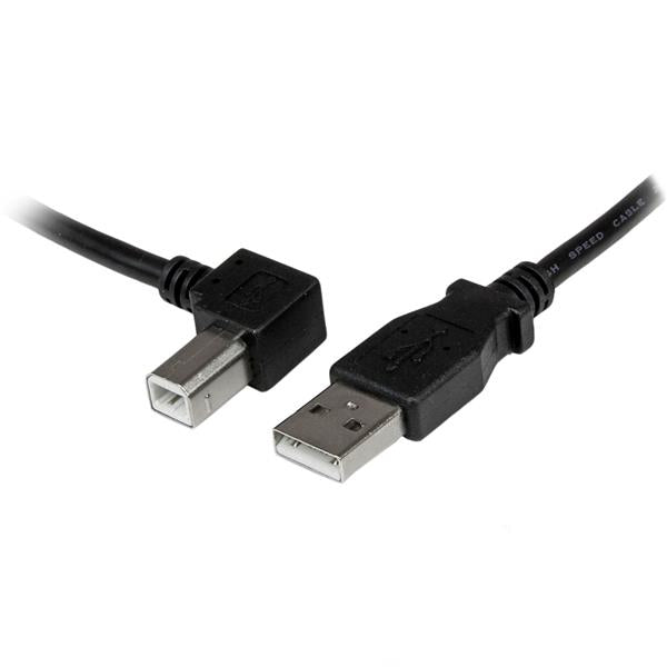 StarTech.com 2m USB 2.0 A to Left Angle B Cable - M/M