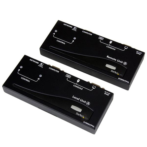 StarTech.com Long Range USB VGA KVM Console Extender over Cat5 UTP - 1000 ft