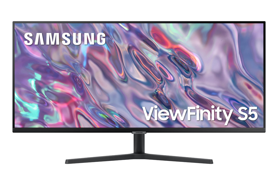 Samsung ViewFinity S34C500GAU computer monitor 86.4 cm (34") 3440 x 1440 pixels UltraWide Quad HD LED Black