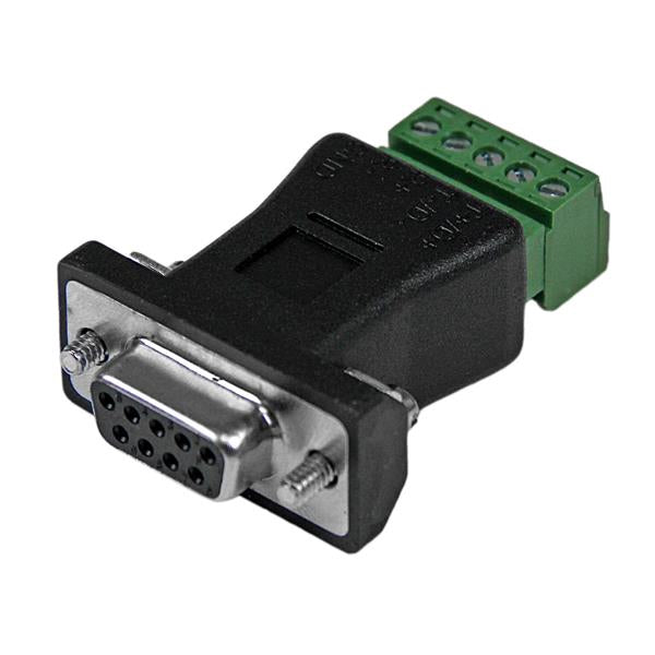 StarTech.com RS422 RS485 Serial DB9 to Terminal Block Adapter