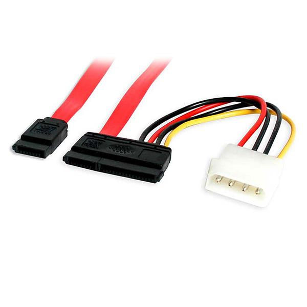 StarTech.com 18in SATA Serial ATA Data and Power Combo Cable