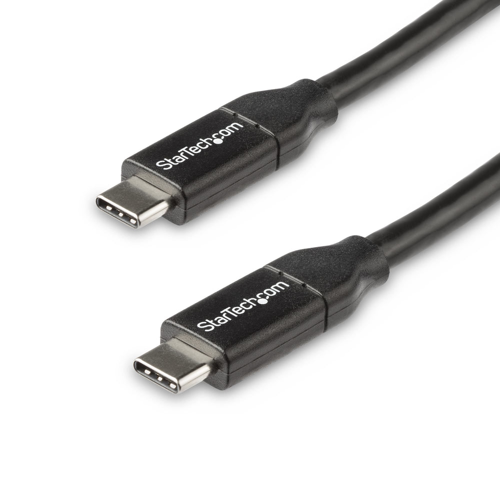 StarTech.com USB-C to USB-C Cable w/ 5A PD - M/M - 0.5 m - USB 2.0 - USB-IF Certified