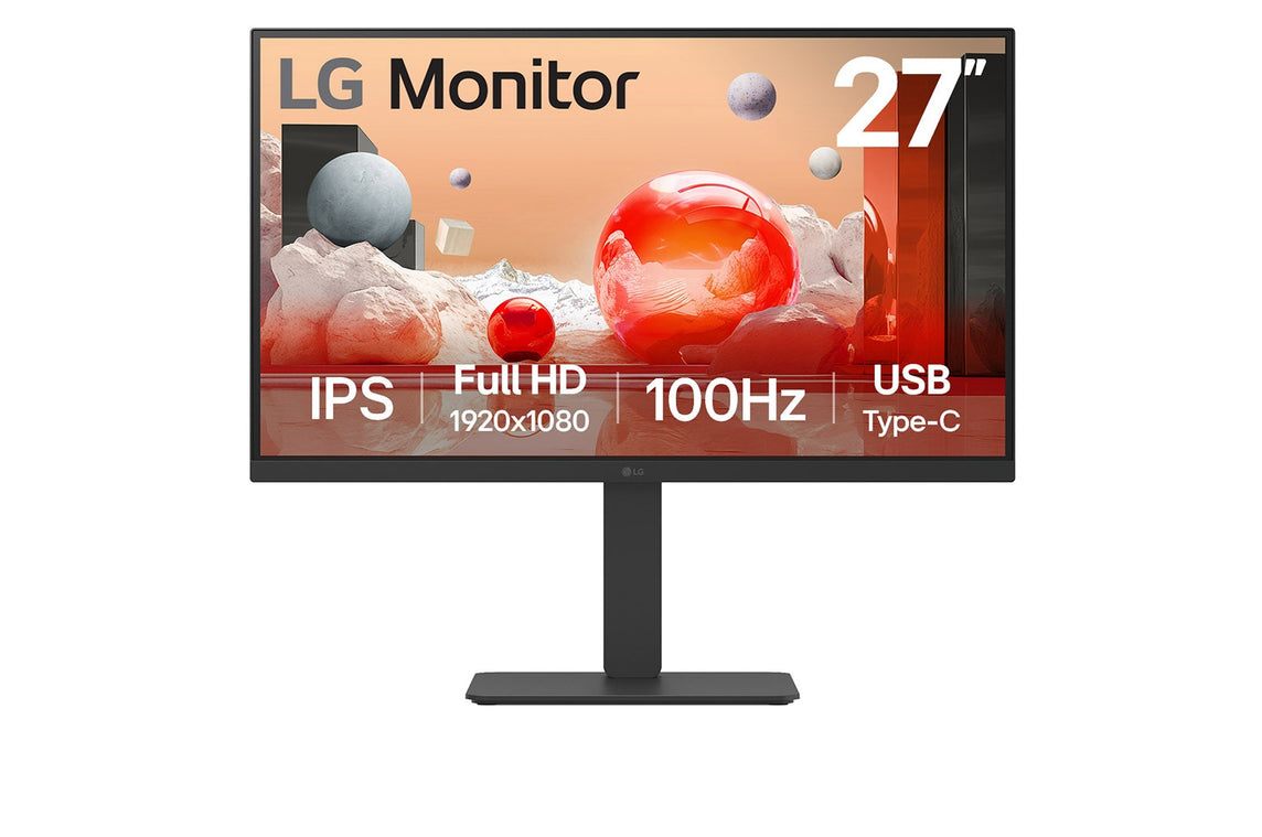 LG 27BA750-B computer monitor 68.6 cm (27") 1920 x 1080 pixels Full HD LCD Black