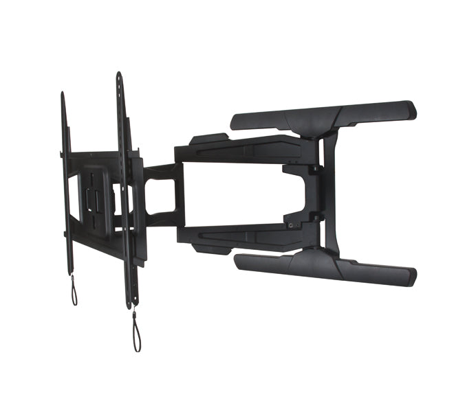 B-Tech Ultra-Slim Double Arm Flat Screen Wall Mount with Tilt and Swivel