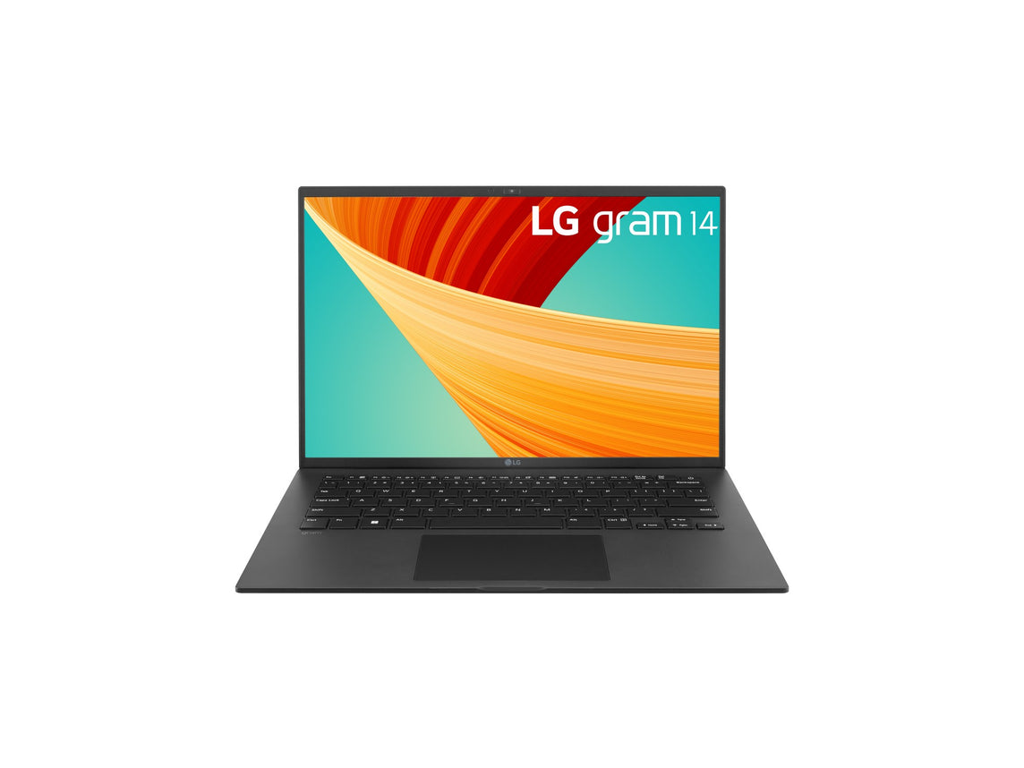 LG Gram 14Z90RU-G.AP52A1 laptop Intel® Core™ i5 i5-1334U 35.6 cm (14") WUXGA 16 GB LPDDR5-SDRAM 256 GB SSD Wi-Fi 6 (802.11ax) Windows 11 Pro Black