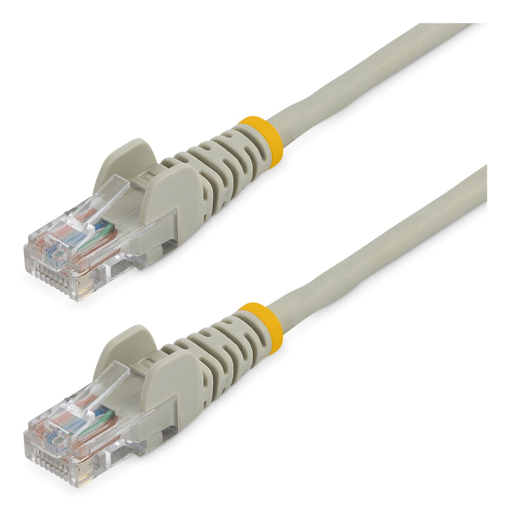 StarTech.com Cat5e Patch Cable with Snagless RJ45 Connectors - 15m, Gray