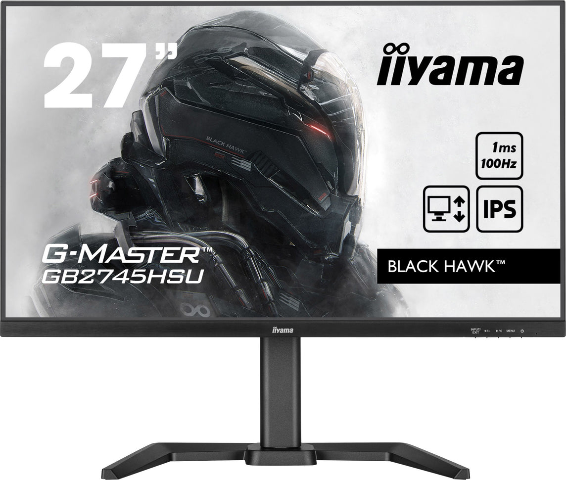 iiyama G-MASTER GB2745HSU-B2 LED display 68.6 cm (27") 1920 x 1080 pixels Full HD Black