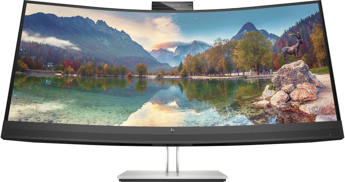 HP E34m G4 WQHD Curved USB-C Conferencing Monitor