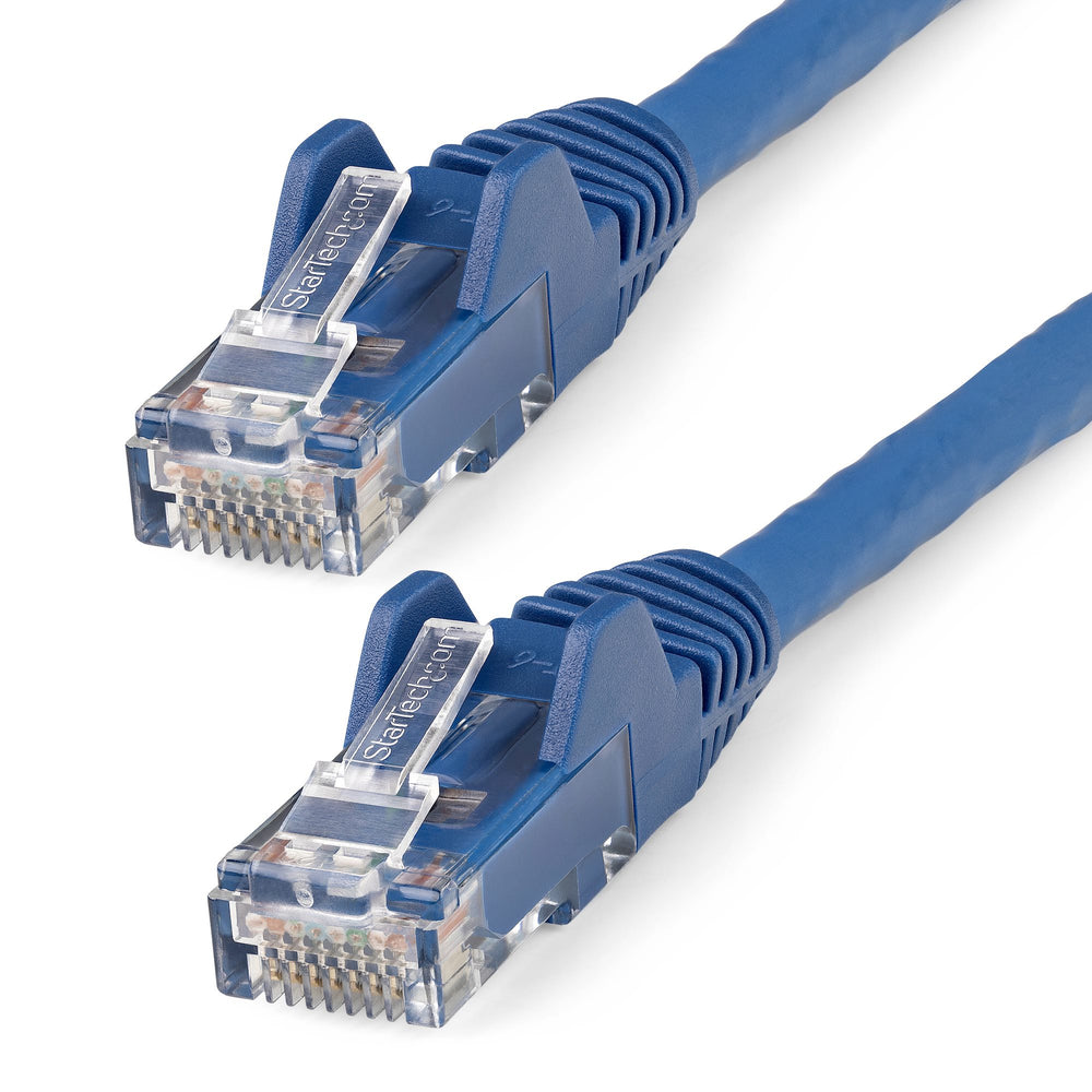 StarTech.com 2m CAT6 Ethernet Cable - LSZH (Low Smoke Zero Halogen) - 10 Gigabit 650MHz 100W PoE RJ45 10GbE UTP Network Patch Cord Snagless with Strain Relief - Blue, CAT 6, ETL Verified, 24AWG