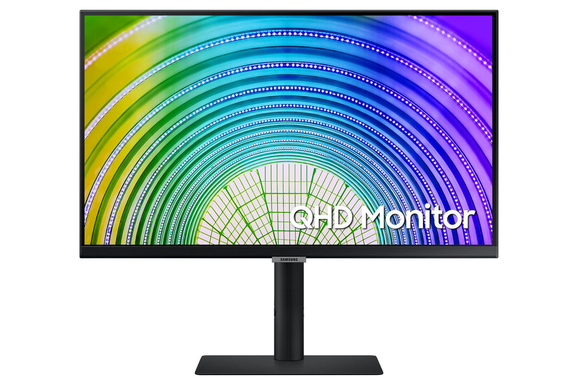 Samsung LS24A600UCUXXU & 45-489-224 computer monitor 61 cm (24") 2560 x 1440 pixels Quad HD Black