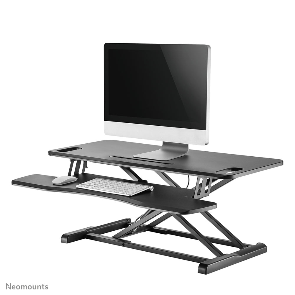 Neomounts sit-stand workstation