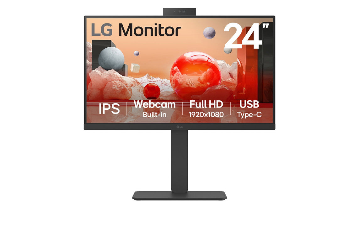 LG 24BA850-B.AEK computer monitor 60.5 cm (23.8") 1920 x 1080 pixels Full HD Black