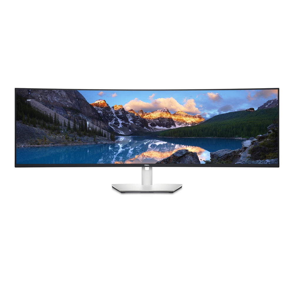 DELL UltraSharp U4924DW LED display 124.5 cm (49") 5120 x 1440 pixels 5K Ultra HD LCD Black, Silver