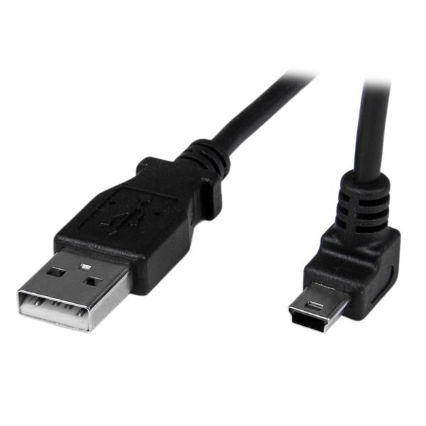 StarTech.com 1m Mini USB Cable - A to Up Angle Mini B