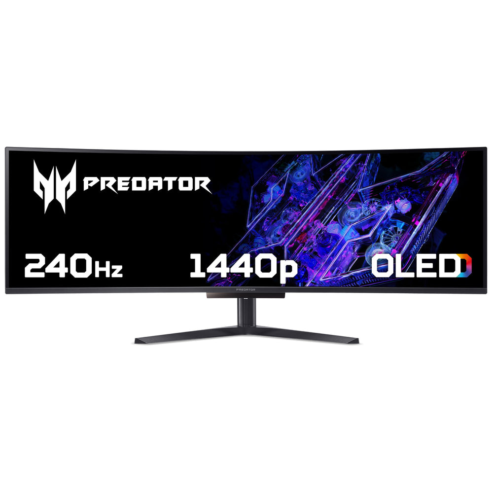 Acer X Predator X49X Curved Gaming Monitor, 240Hz, DQHD (5120 1440), 0.03ms Response Time, 32:9, 1800R, AMD FreeSync Premium, DisplayHDR 400 True Black