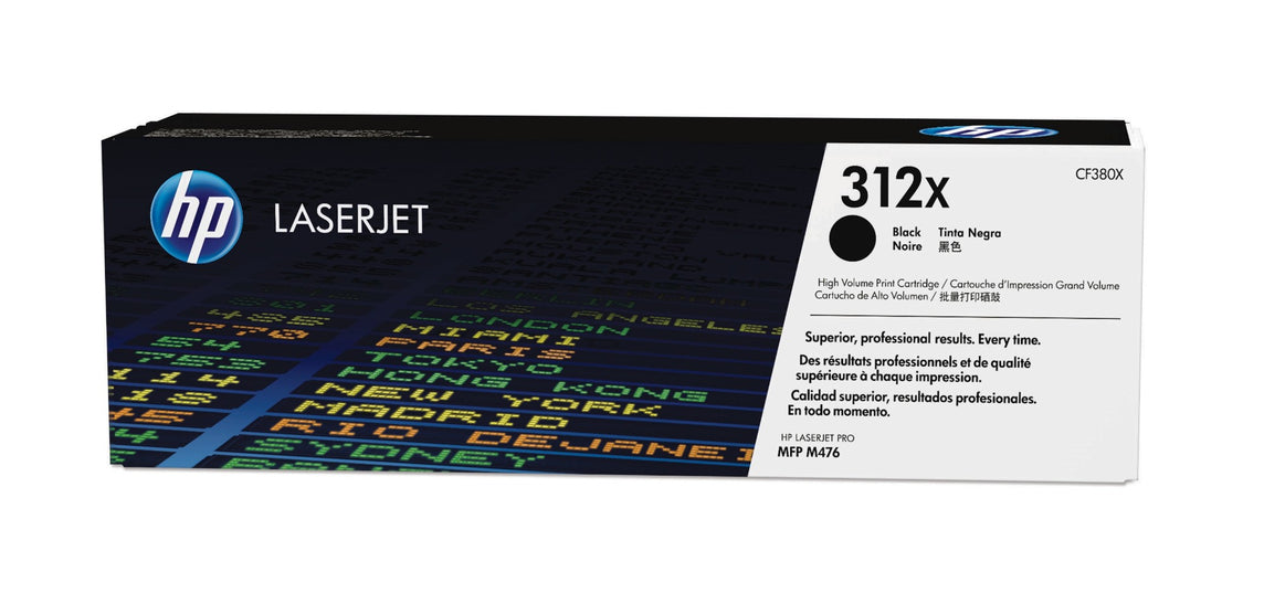 HP CF380X/312X Toner cartridge black, 4.4K pages ISO/IEC 19798 for HP CLJ Pro M 476