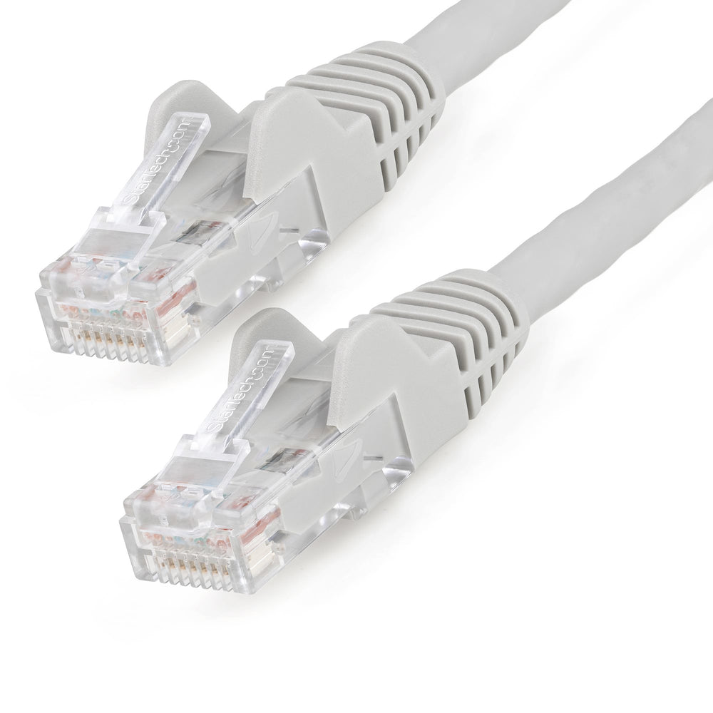 StarTech.com 3m CAT6 Ethernet Cable - LSZH (Low Smoke Zero Halogen) - 10 Gigabit 650MHz 100W PoE RJ45 10GbE UTP Network Patch Cord Snagless with Strain Relief - Grey, CAT 6, ETL Verified, 24AWG
