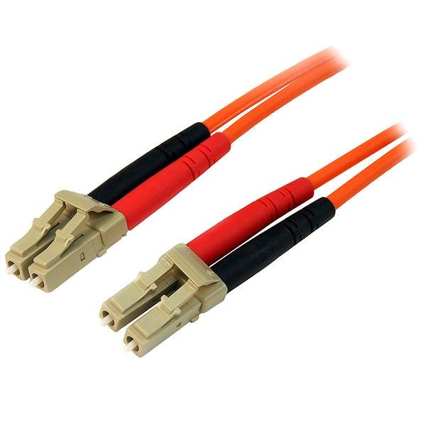 StarTech.com Fiber Optic Cable - Multimode Duplex 50/125 - LSZH - LC/LC - 5 m