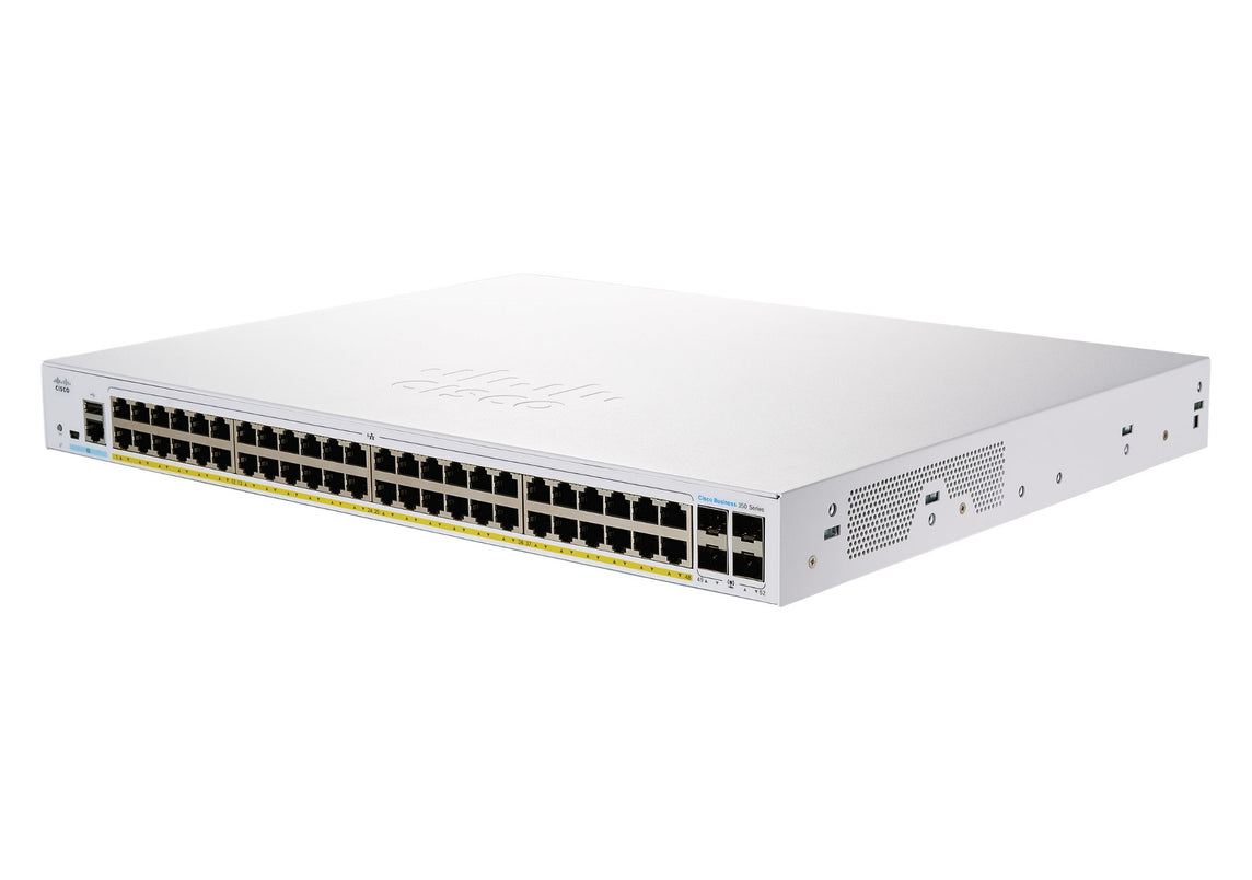 Cisco Business CBS350-48P-4X Managed Switch | 48 Port GE | PoE | 4x10G SFP+ | Limited Lifetime Protection (CBS350-48P-4X)