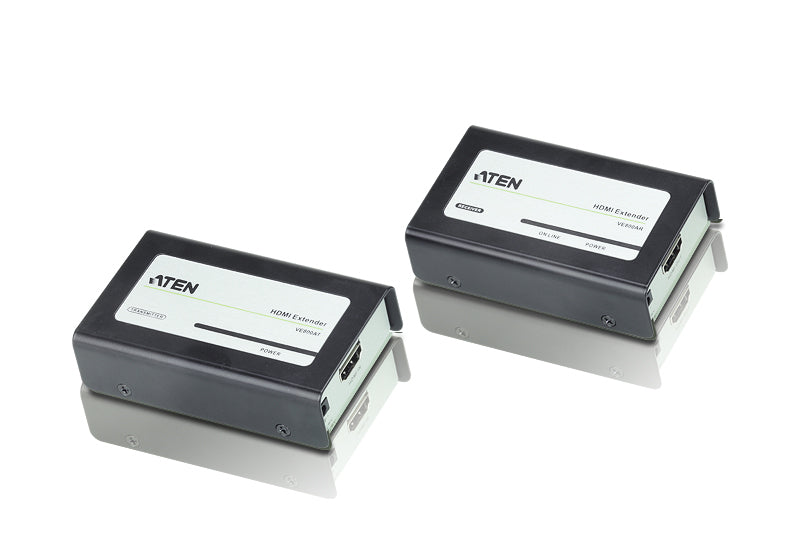 ATEN VE800A-AT-E AV extender AV transmitter & receiver Black
