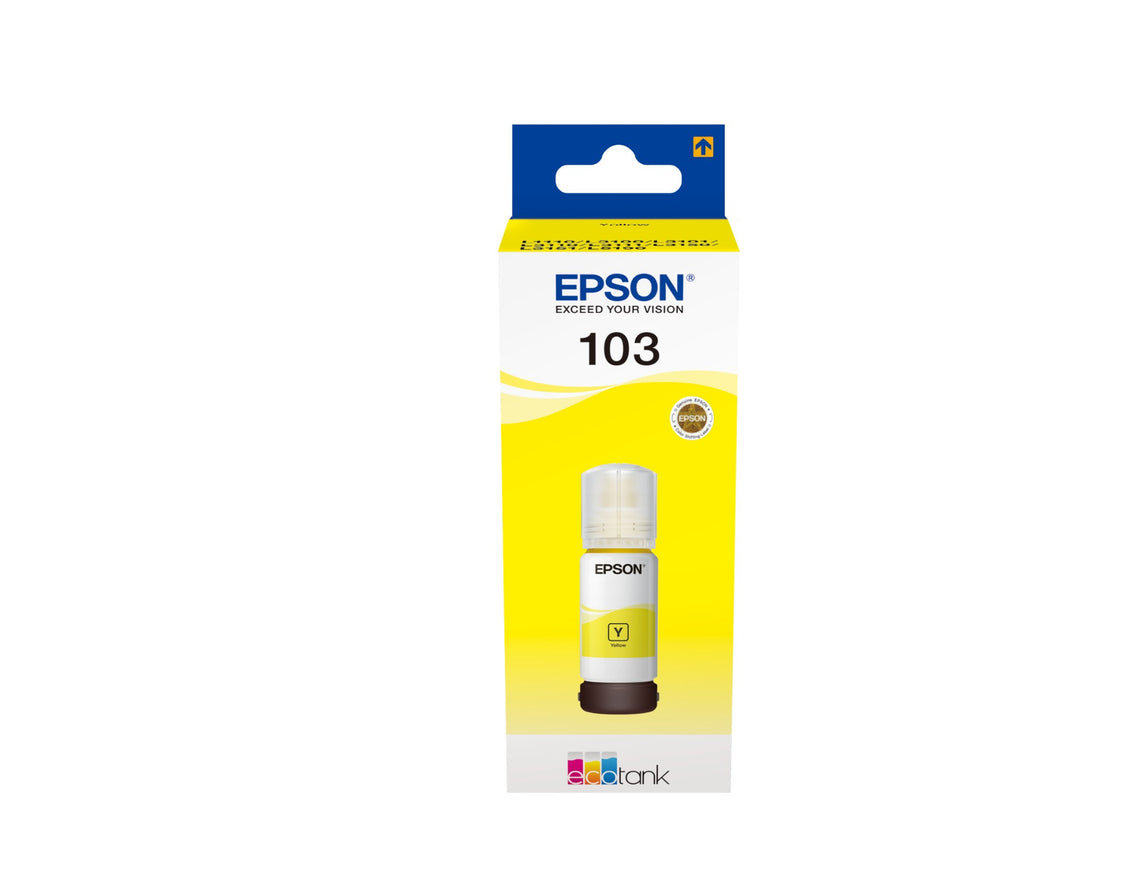 Epson C13T00S44A/103 Ink bottle yellow, 4.5K pages 70ml for Epson L 1110