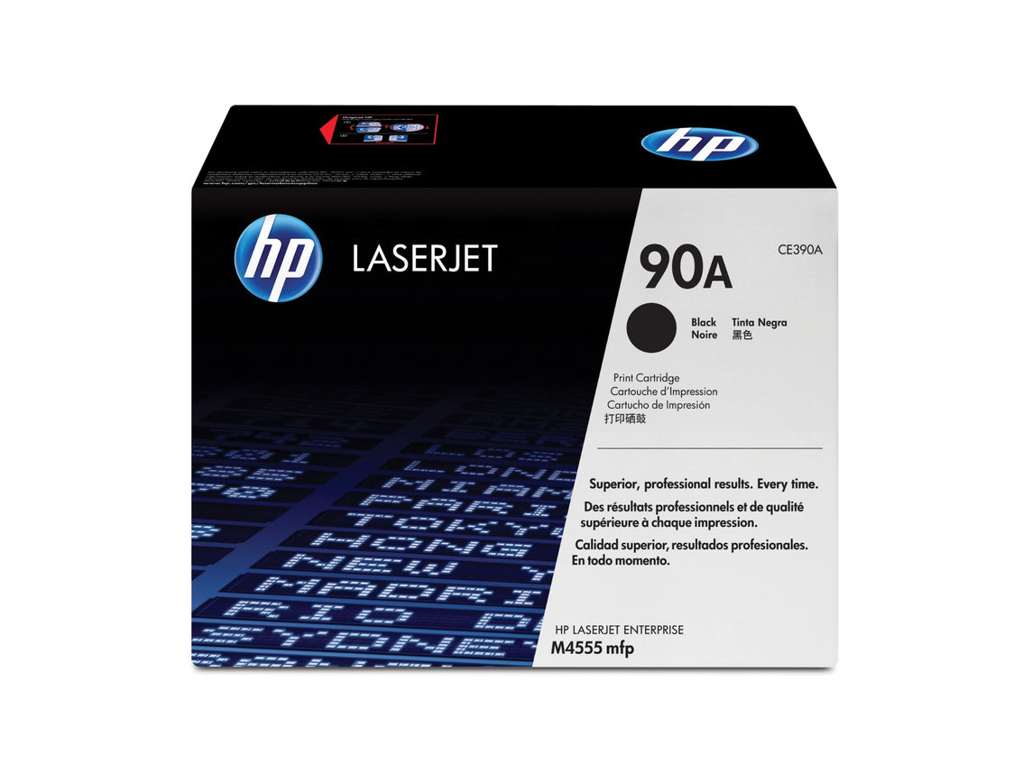 HP CE390A/90A Toner cartridge black, 10K pages ISO/IEC 19752 for HP LaserJet M 4555/601/602