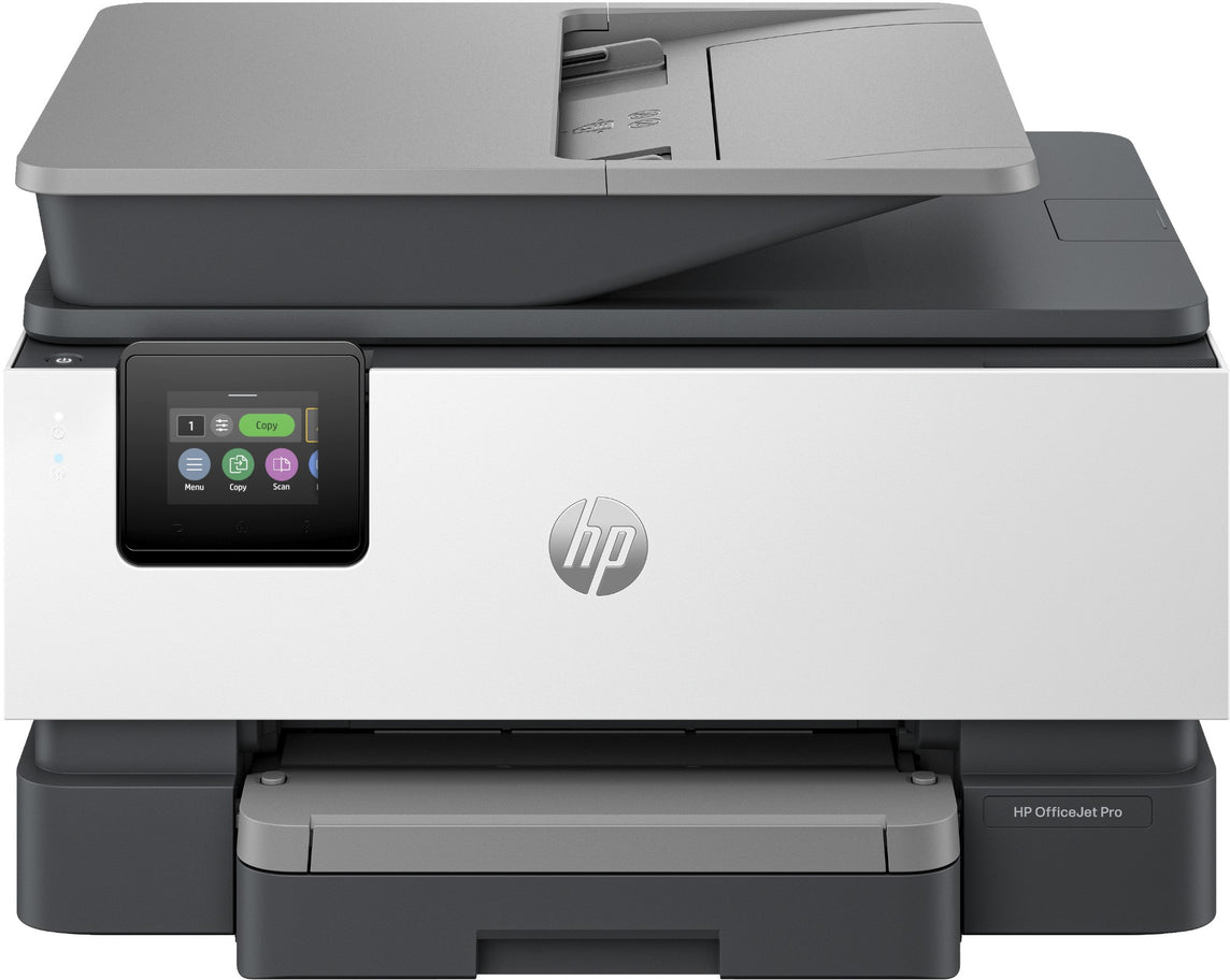 HP OfficeJet Pro HP 9120e All-in-One Printer, Color, Printer for Small medium business, Print, copy, scan, fax, HP+; HP Instant Ink eligible; Print from phone or tablet; Touchscreen; Smart Advance Scan; Instant Paper; Front USB flash drive port; Two-sided