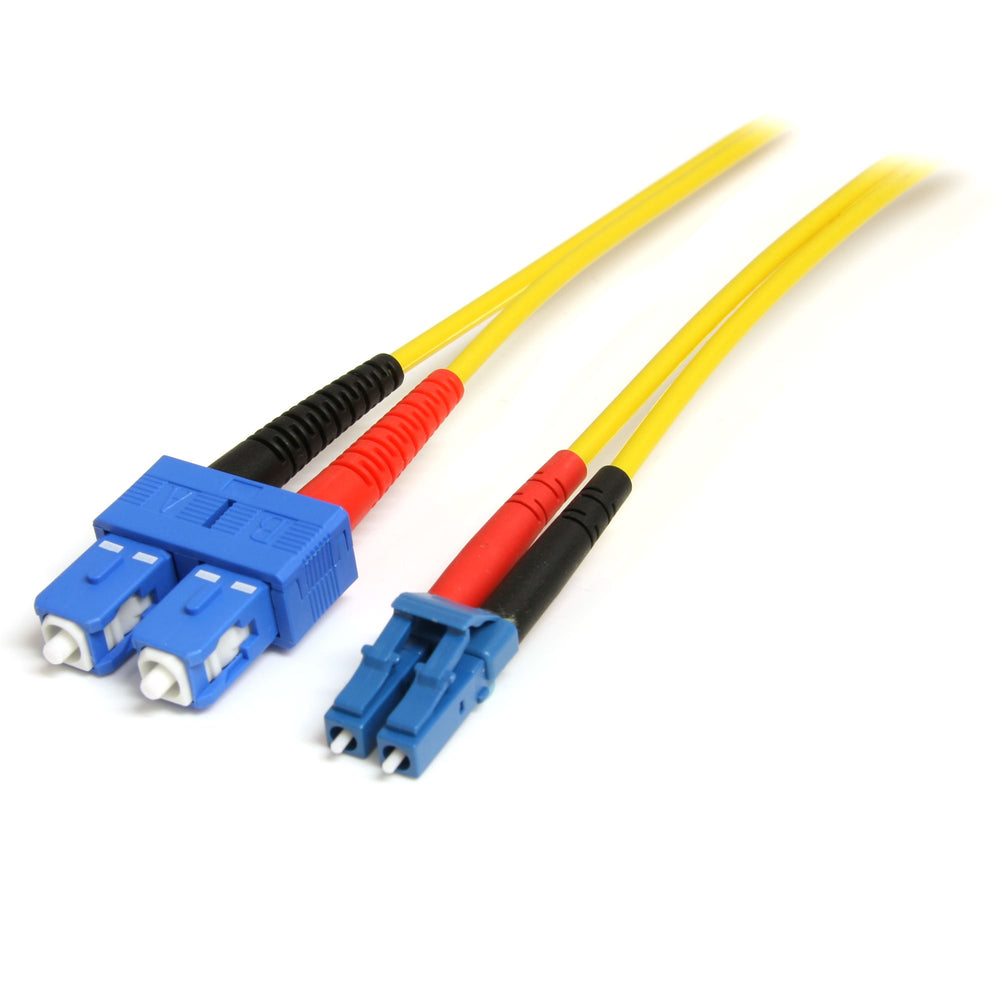 StarTech.com Fiber Optic Cable - Single-Mode Duplex 9/125 - LSZH - LC/SC - 1 m