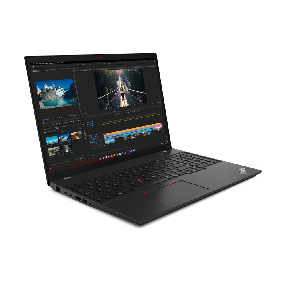 Lenovo ThinkPad T16 Laptop 40.6 cm (16") WUXGA Intel® Core™ i5 i5-1335U 16 GB DDR5-SDRAM 256 GB SSD Wi-Fi 6E (802.11ax) Windows 11 Pro Black
