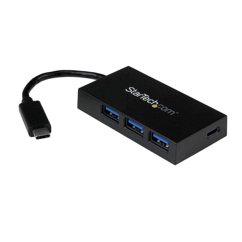 StarTech.com 4-Port USB-C Hub - USB-C to 1x USB-C and 3x USB-A - USB 3.0 Hub~4-Port USB-C Hub - USB-C to 1x USB-C and 3x USB-A - USB 3.0 Hub - 5Gbps