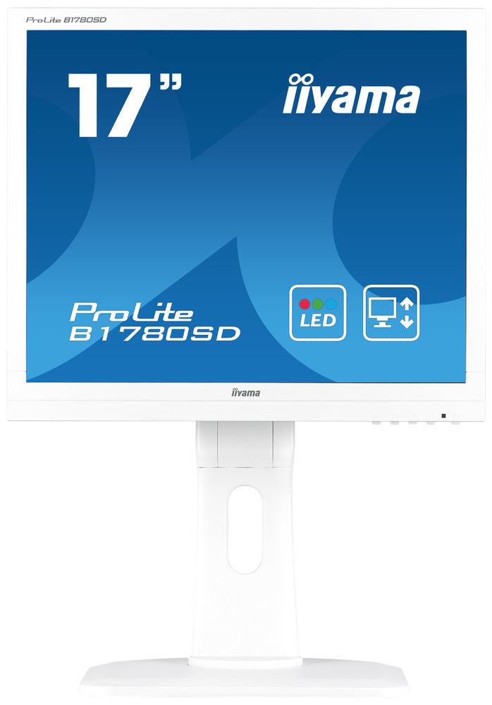 iiyama ProLite B1780SD LED display 43.2 cm (17") 1280 x 1024 pixels White