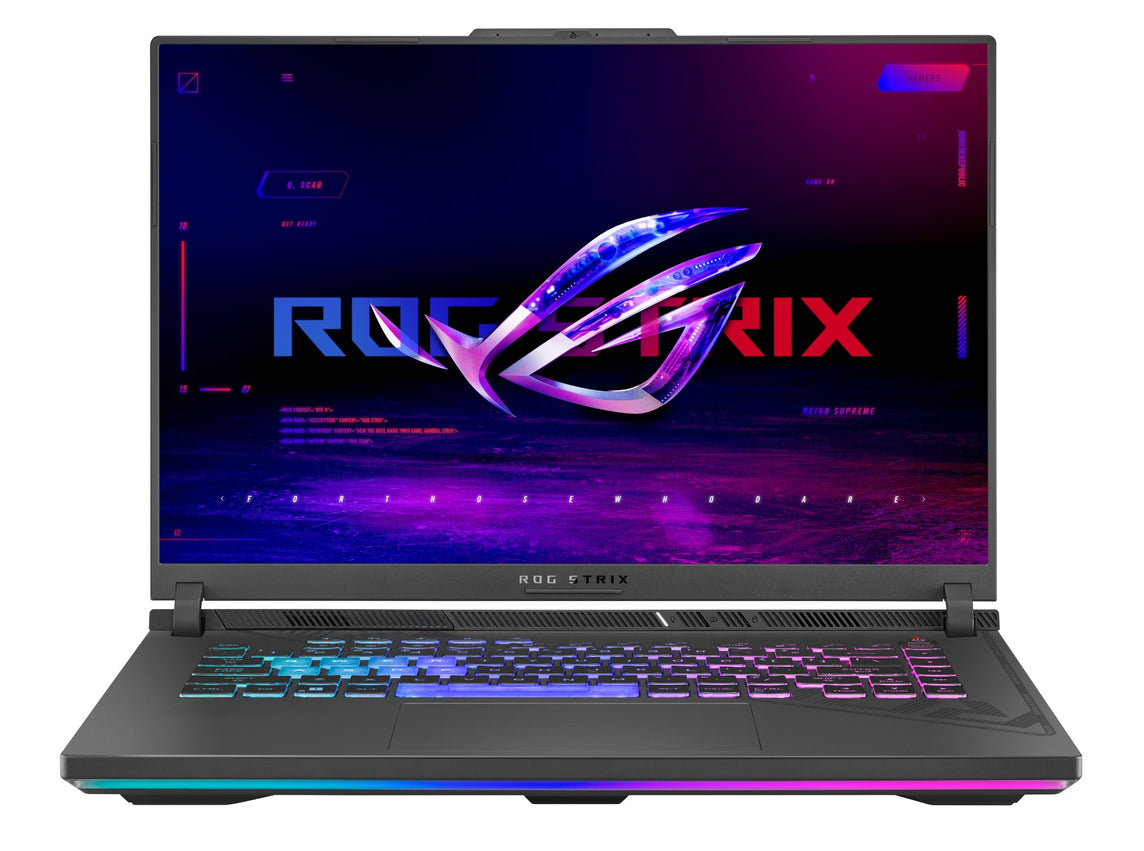 ASUS ROG Strix G16 G614JU-N3147W Laptop 40.6 cm (16") WUXGA Intel® Core™ i5 i5-13450HX 16 GB DDR5-SDRAM 512 GB SSD NVIDIA GeForce RTX 4050 Wi-Fi 6E (802.11ax) Windows 11 Home Grey