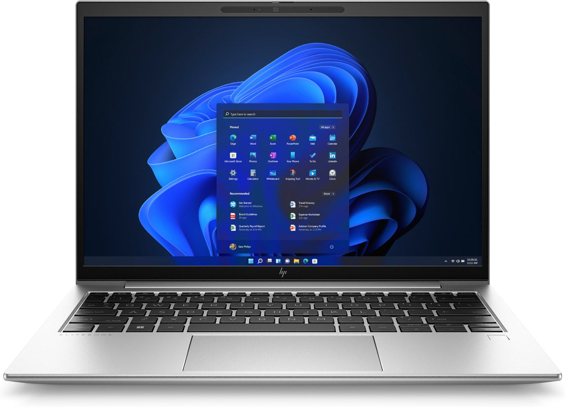 HP EliteBook 830 G9 Laptop 33.8 cm (13.3") WUXGA Intel® Core™ i5 i5-1235U 8 GB DDR5-SDRAM 256 GB SSD Wi-Fi 6E (802.11ax) Windows 11 Pro Silver