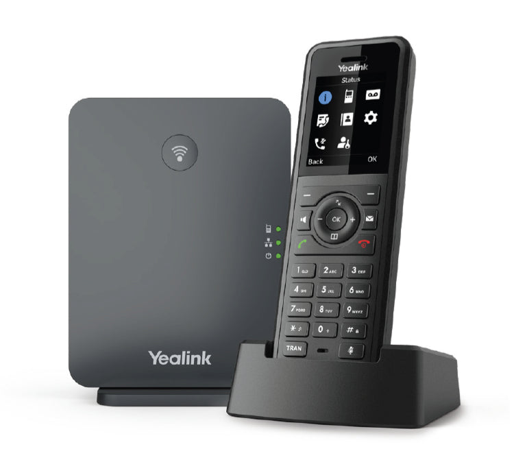 Yealink W77P IP phone Black TFT