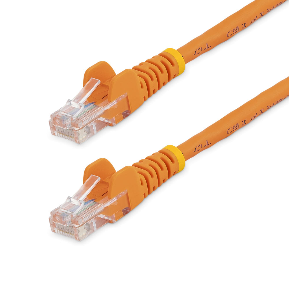 StarTech.com Cat5e Patch Cable with Snagless RJ45 Connectors - 2m, Orange